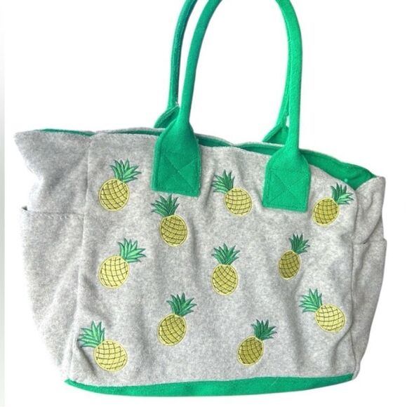 Wildfox Pineapple Tote Bag Green and Gray. NWT! - Picture 2 of 8